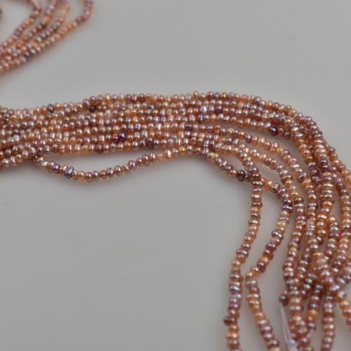 Přírodní sladkovodní perly perlí, Sladkovodní Pearl, Nepravidelné, DIY, více barev na výběr, 2x3mm, Prodáno By Strand