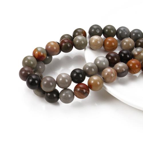 Picasso Jasper Beads Round polished DIY Sold By Strand