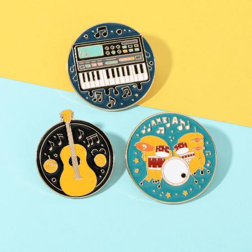 smalt Brož, Zinek, á, unisex & různé designy pro výběr, zlatý, Prodáno By PC