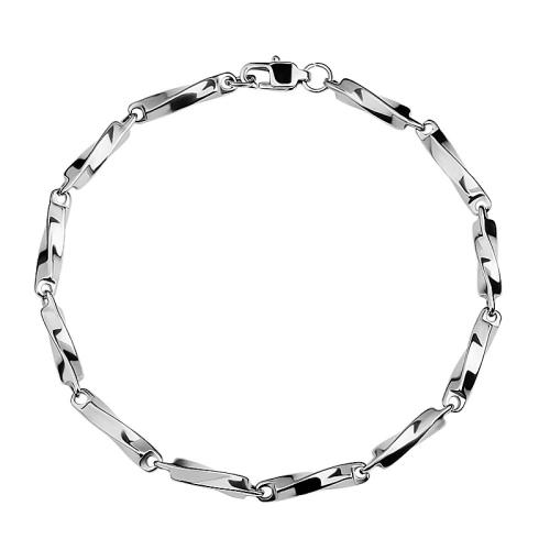 Titanium Steel Bracelet Unisex original color Sold By PC