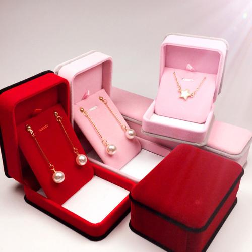 Velveteen Multifunctional Jewelry Box portable & dustproof Sold By PC