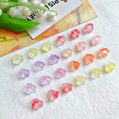 Handgewickelte Perlen, Lampwork, Blume, DIY, keine, 10PCs/Menge, verkauft von Menge