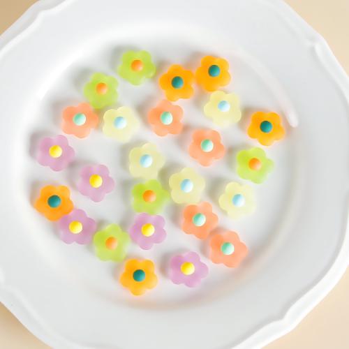 Żywica Cabochon kwiat, żywica, DIY, dostępnych więcej kolorów, sprzedane przez PC