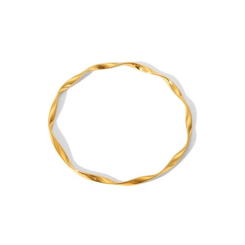 Stainless Steel Bangle 304 Stainless Steel Vacuum Ion Plating fashion jewelry & for woman Sold By PC