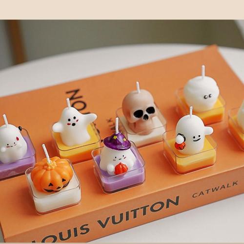 Paraffin Candle handmade Halloween Design & for home and office Sold By Lot