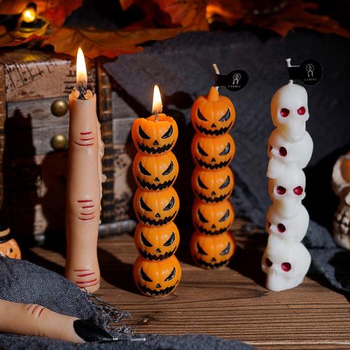 Paraffin Candle handmade Halloween Design & for home and office Sold By Lot