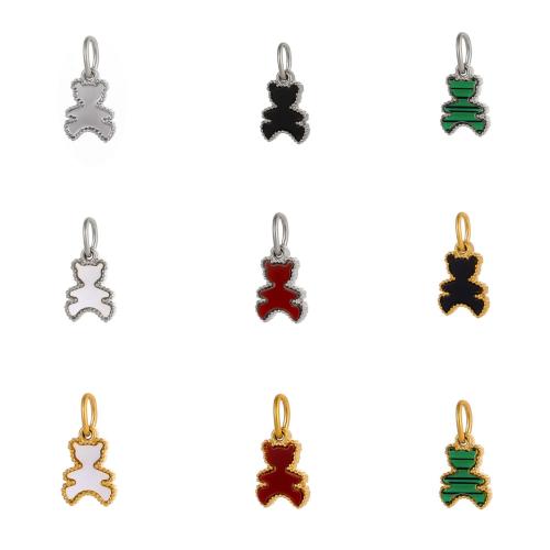 Ciondoli gioielli in acciaio inox, 304 acciaio inox, placcato color oro, DIY & smalto, nessuno, Venduto da PC