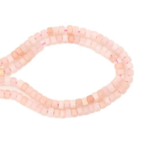 Pink Aventurine Korálek, DIY, růžový, 3x6mm, Prodáno za Cca 38 cm Strand