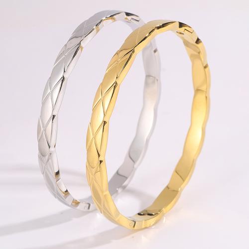 Bracelet en acier inoxydable, Acier inoxydable 304, Placage, bijoux de mode & unisexe, plus de couleurs à choisir, Vendu par PC