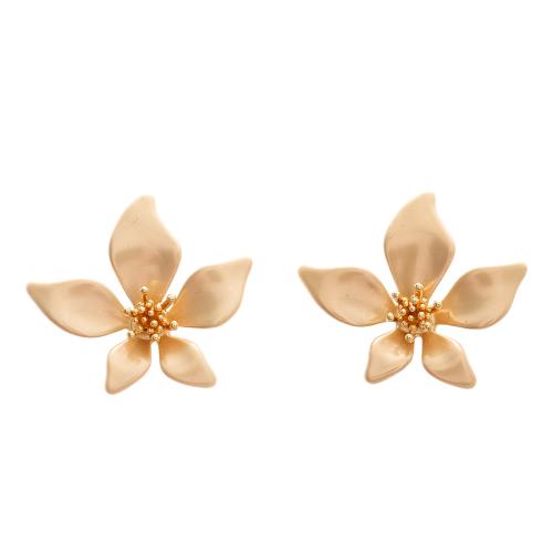 Ottone stallone orecchino, placcato color oro, gioielli di moda, dorato, Venduto da coppia