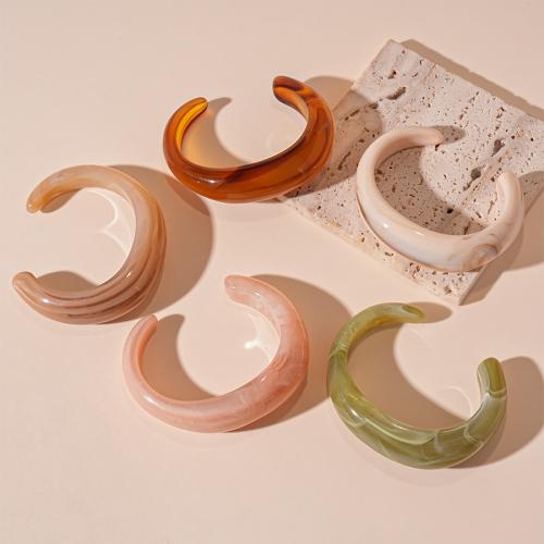 Akryl Cuff náramek, barva pozlacený, módní šperky, více barev na výběr, Prodáno By PC