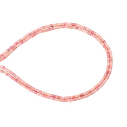 Natural Rhodonite Beads Rhodochrosite Column DIY mixed colors Sold Per Approx 38 cm Strand