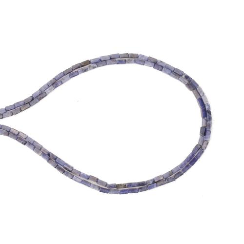 Sodalite Pärlor, Soda, DIY, blandade färger, 2x4mm, Såld Per 38 cm Strand