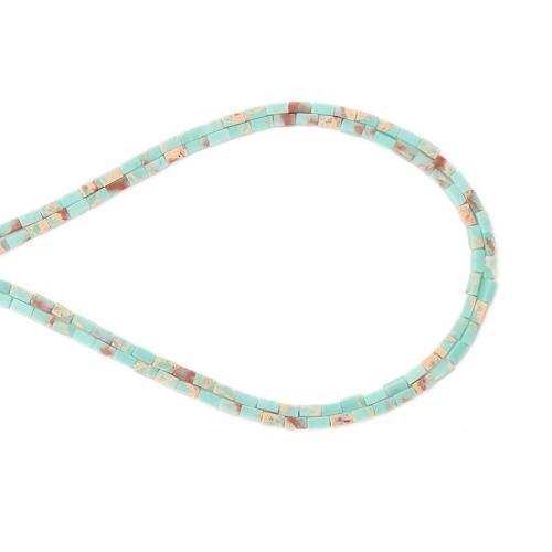 Grânulos de gemstone jóias, Pedra natural, DIY, cores misturadas, 2x4mm, vendido para Aprox 38 cm Strand
