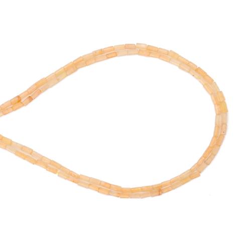 Natural Aventurine Beads Yellow Aventurine DIY yellow Sold Per Approx 38 cm Strand