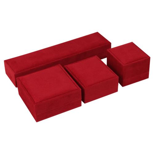 Velveteen Gift Box with Plastic dustproof Sold By PC