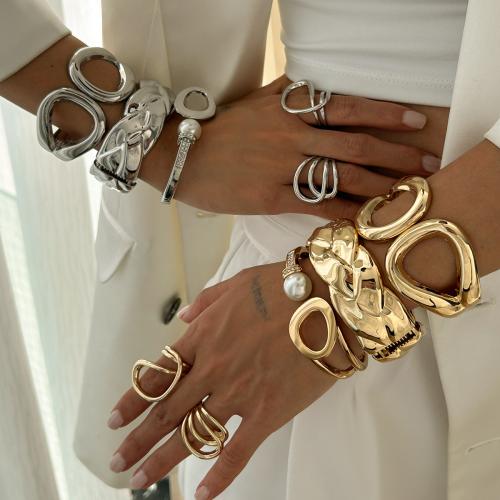 Conjuntos de joyería de aleación de zinc, con Perlas plásticas, chapado en color dorado, con diamantes de imitación, más colores para la opción, Vendido por UD
