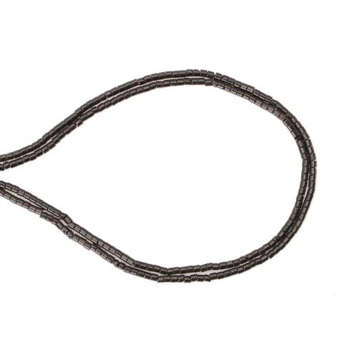 Grânulos de ágata preta natural, Ágata preta, DIY, preto, 2x2mm, vendido para 38 cm Strand