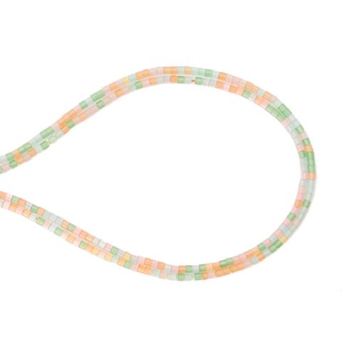 Cats Eye Perlen Schmuck, Katzenauge, DIY, farbenfroh, 2x2mm, verkauft per 38 cm Strang