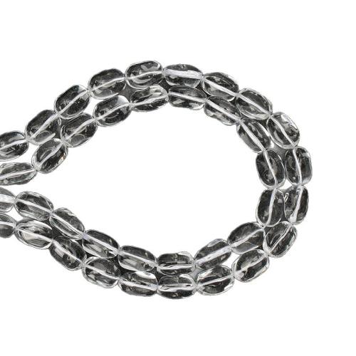 Crystal Pärlor, Kristall, DIY, klar, 2x2mm, Såld Per 38 cm Strand