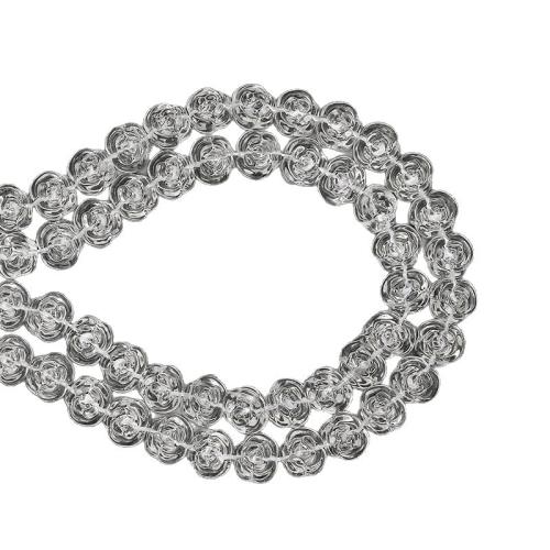 Crystal Pärlor, Kristall, Rose, DIY, klar, 13mm, Såld Per 38 cm Strand