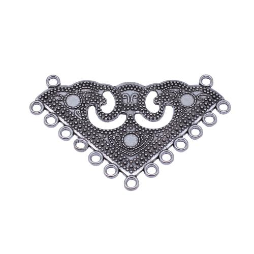 Zinco-Alloy-Connettore, Lega di alluminio, placcato, DIY & cavo, 63x40mm, Venduto da PC