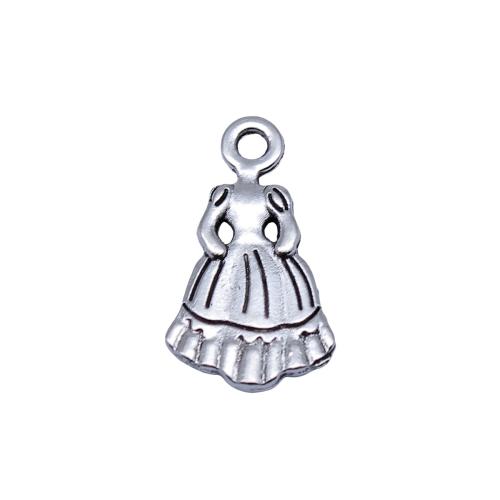 Zinc Alloy Pendants Aluminum Alloy plated DIY & hollow antique silver color Sold By PC