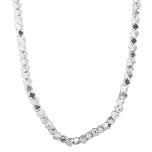 925 Sterling Silver Pärlor, Geometriskt mönster, DIY & olika stilar för val, silver, Säljs av PC