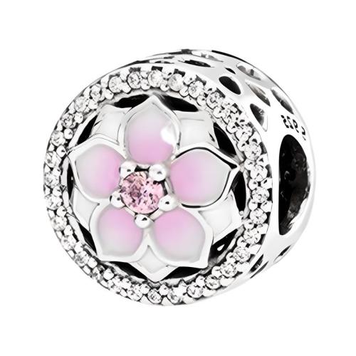 Koraliki European ze stopu cynku, Stop cynku, Powlekane, DIY & różne style do wyboru & emalia & z kamieniem, beads length 10-30mm, sprzedane przez PC