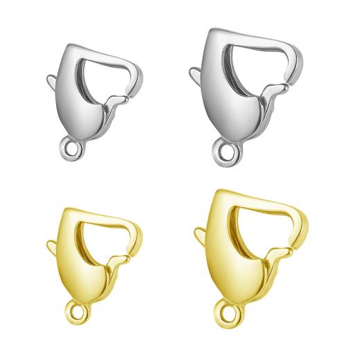 Stainless Steel Lobster Claw Clasp 304 Stainless Steel gold color plated DIY Sold By Bag