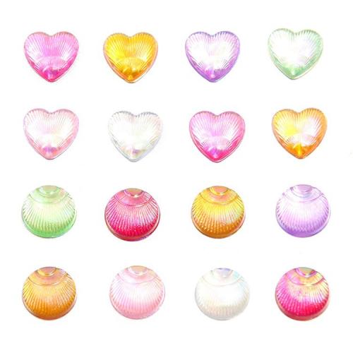 Cabochon acrilico, Conica, DIY, nessuno, 17x26mm, 100PC/borsa, Venduto da borsa