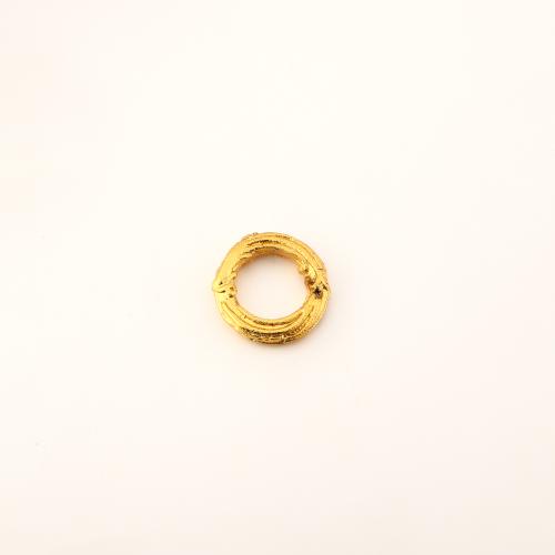 Sárgaréz Összekapcsolása Ring, DIY, aranysárga, 11.50x2x2mm, Által értékesített PC