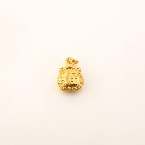 Pingentes Jóias de bronze, cobre, DIY, dourado, 16x10x6mm, vendido por PC