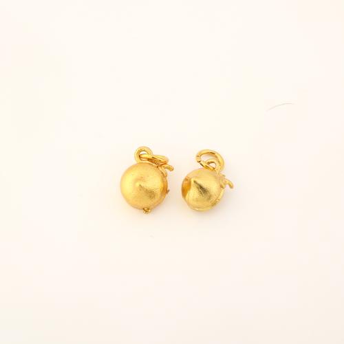 cavilha de fianca de bronze , cobre, DIY, dourado, 14x8x8mm, vendido por PC