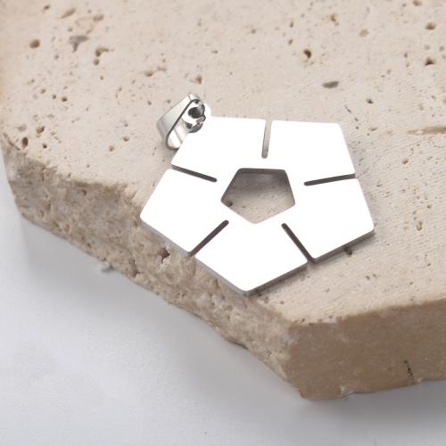 Stainless Steel Pendants 304 Stainless Steel silver color plated DIY silver color Sold By PC