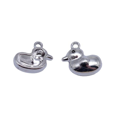 Zinc Alloy Animal Pendler, And, forgyldt, du kan DIY, Solgt af PC