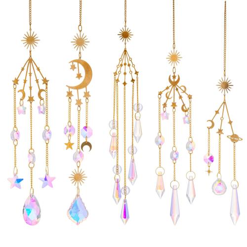 Crystal Hanging Ornaments with Zinc Alloy Length Approx 35 cm Sold By PC