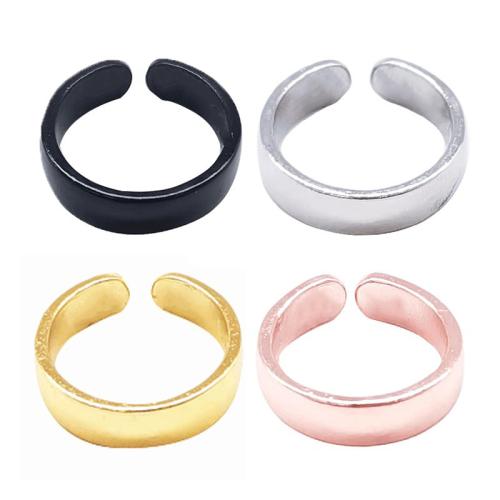liga de zinco Cuff Ring Finger, banhado, unissex & com magnético, Mais cores pare escolha, tamanho:8, vendido por PC