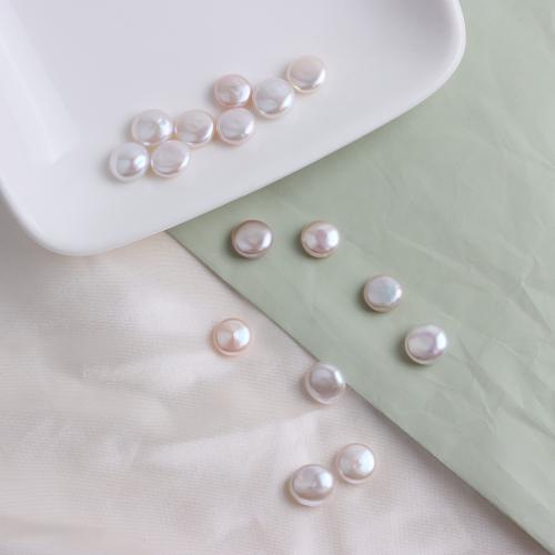 Cultured No Hole Freshwater Pearl Beads Baroque DIY white 12mm Sold By PC