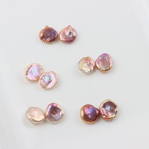 Cultured No Hole Freshwater Pearl Beads Baroque DIY 11-12mm Sold By PC