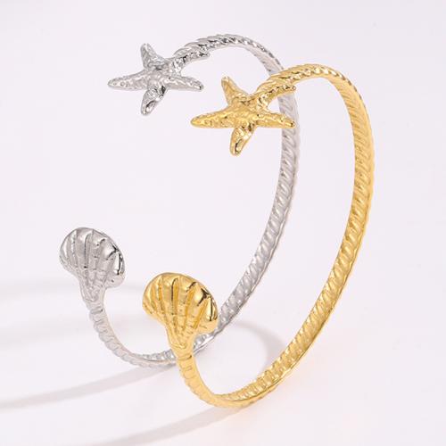 Bracelet en acier inoxydable, Acier inoxydable 304, Placage, bijoux de mode & pour femme, plus de couleurs à choisir, Vendu par PC