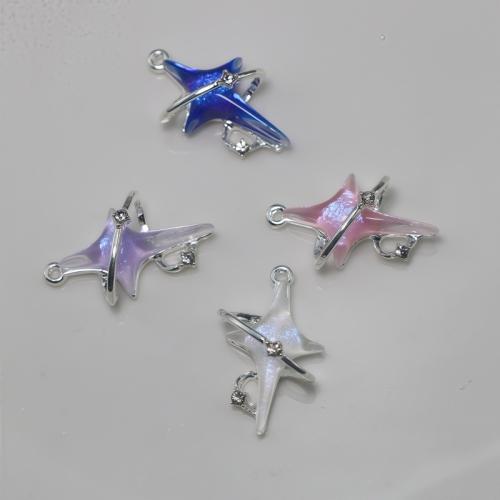 Resin Pendant Zinc Alloy with Resin Cross plated DIY & enamel Sold By PC
