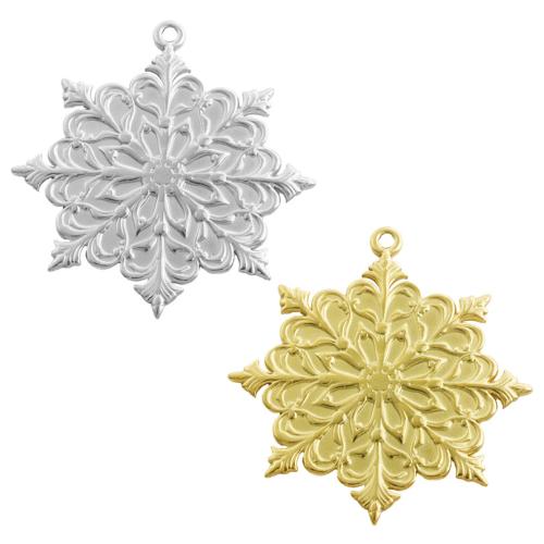 Stainless Steel Pendants 304 Stainless Steel Flower plated DIY Sold By Bag