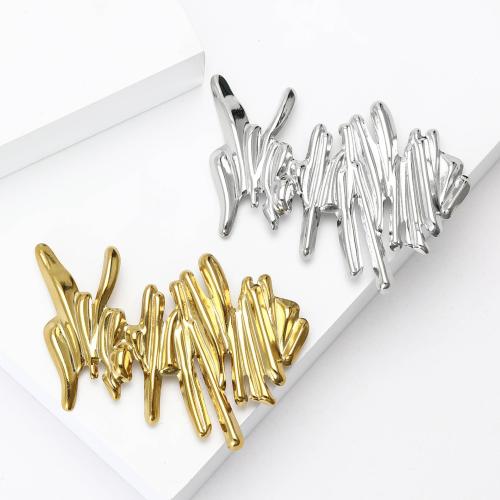 304 Stainless Steel Brooch plated fashion jewelry Sold By PC