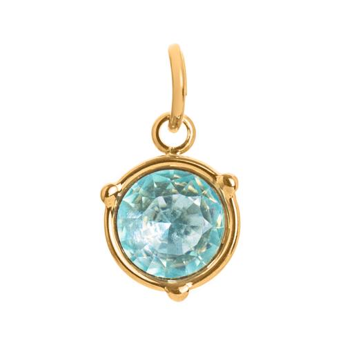 Ciondoli gioielli in acciaio inox, 304 acciaio inox, Cerchio, placcato color oro, DIY & stili diversi per la scelta & con zirconi cubici, 8mm, Venduto da PC