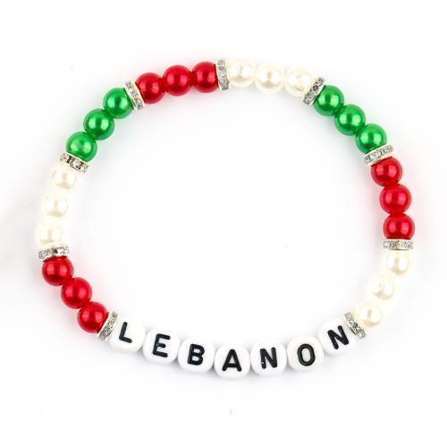 Akryl Náramek, s Zinek, různé styly pro výběr & pro ženy, Délka Cca 7 inch, Prodáno By PC