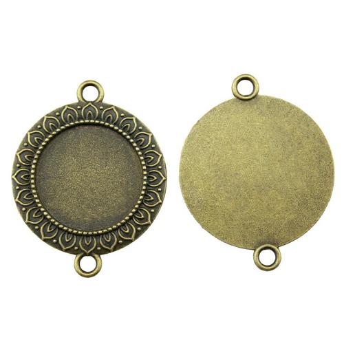 Zinc Alloy Connector Setting plated DIY Inner Approx 20mm Sold By PC