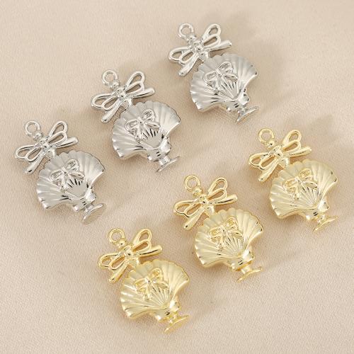 Brass Jewelry Pendants plated DIY nickel lead & cadmium free Sold By Bag