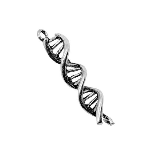 Zinc Alloy Pendants plated DIY & hollow antique silver color Sold By PC
