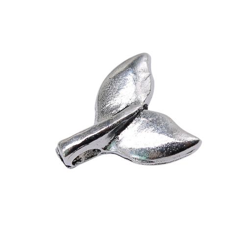 Zinc Alloy Pendants plated DIY antique silver color Sold By Bag
